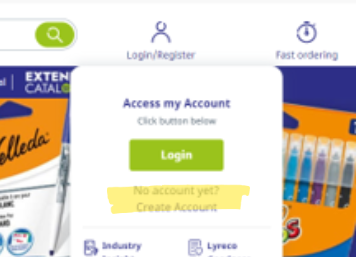 A screenshot of a login page

Description automatically generated